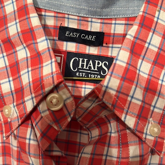 NWT Men’s Chaps Shirt - Medium - Picture 3 of 4